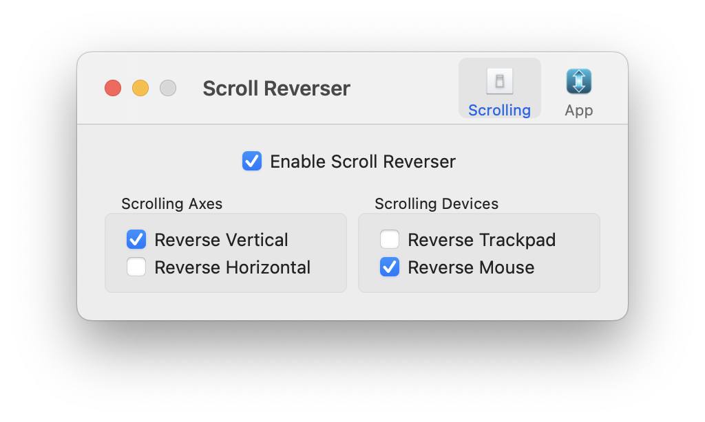 Scroll Reverser preview