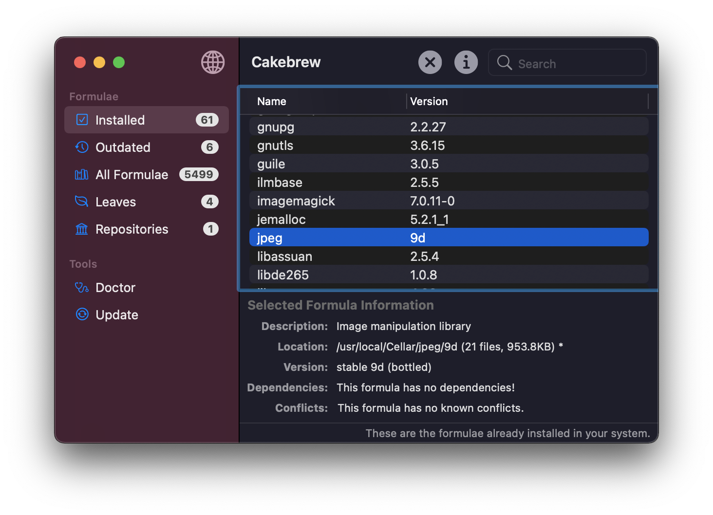 Cakebrew preview